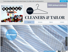 Tablet Screenshot of helenscleaner.com